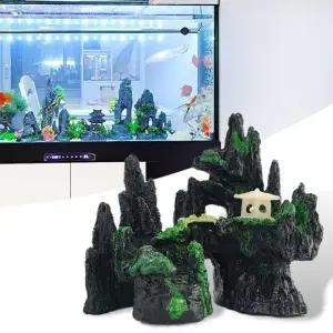 산 어항 장식 돌 은신처 구피 열대어 꾸미기 수조피규어 어항피규어 수족관피규어