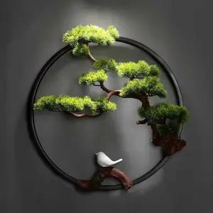 입체 소나무 조화 사무실 인테리어 인조 나무 선물 장식품 매장 거실