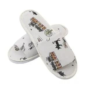 슬리퍼 집 슬리퍼 모텔 호텔 실내화 여행용 5세트 소음방지 실내용_24738142