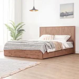 네오 로이드 호텔식 템바보드 원목 침대 40T라텍스 SS NES1094