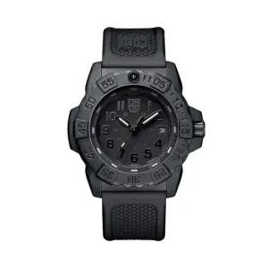 루미녹스 XS.3501.BO.F 네이비씰 남성 러버 쿼츠 45mm