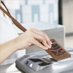 목걸이형 목걸이 카드 지갑 직장인 명함 케이스 홀더 학생