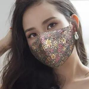 여름 가을 사계절 쿨 꽃 망사 마스크 여름마스크 등산마스크 패션마스크