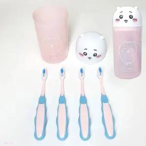 치이카와 어린이 양치컵 세트 종류랜덤 1P 칫솔 4개입 케이스 보관