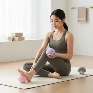 [콩심팥심]근육 뭉침 풀기 지압 마사지볼 발바닥 다리 어깨 전신 릴렉스