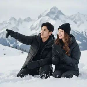 보드 방수 장갑 겨울 아웃도어 보온 벙어리 글러브 손 시림 방지용