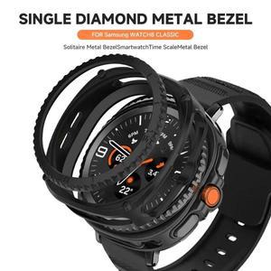 삼성 갤럭시 시계 8Classic 46 실리콘 케이스 보호 커버 쉘 시계 스트랩 시계 8 소프트 TPU 보호기 박스 액