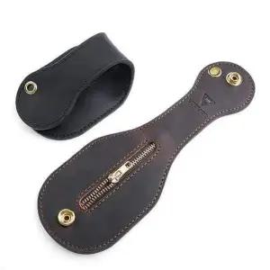 [패션] 바이펄러드 슬랩잭 소가죽 동전지갑 호신지갑PJ1 블랙