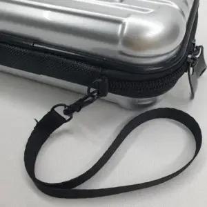 [패션] 여행용 미니 하드캐리어 파우치 가방 실버