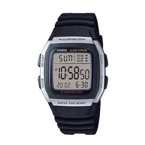 카시오 W-96H-1A 남성 군인 전자 손목 시계