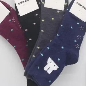 [패션] 쫀쫀이 래빗 수면양말 3켤레 SY5886