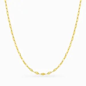 18K 샤인 립 체인 목걸이