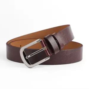 남자벨트 다크체리 소가죽 남성벨트 패션 캐주얼벨트 정장벨트