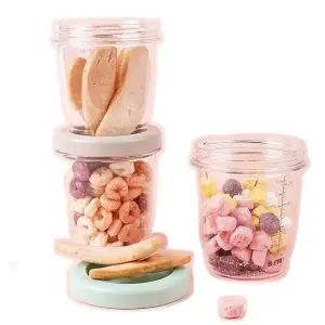 트라이탄이유식용기세트 이유식기 4P 이유식볼 그릇 유아식기세트