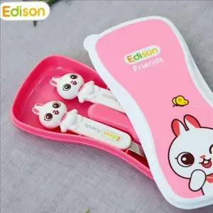 어린이 아동 수저 포크 세트 동물 유아 수저 포크 세트