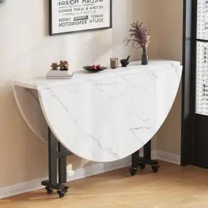 접이식 원형 원탁 식당 원형탁자 레스토랑 바퀴 식탁