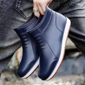 [RIZPICK]남자 레인부츠 장마철 방수 신발 장화 비오는날 롱부츠
