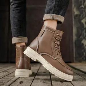 [RIZPICK]남성 캐주얼 하이탑 워커 부츠 데일리 편한 신발 운동화 300mm