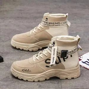 [RIZPICK]얼룩무늬 캐주얼 로퍼 남성 워커 아웃도어 슈즈 ZG18868