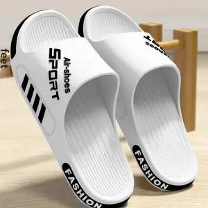 [RIZPICK]에어 쿠션 스포츠 슬리퍼 남녀공용 발편한 데일리 샌들