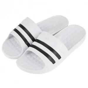 [RIZPICK]편안한 EVA 쿠션 통 슬리퍼 화이트 굽높은 실내 실외 거실화