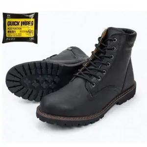 [RIZPICK]남성 레이스업 워커부츠 집업 하이탑 부츠 신발 세정티슈