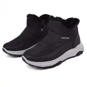 [RIZPICK]남성 방한 털부츠 겨울 퍼슈즈 데일리 신발 방한화 털신 방한슈즈