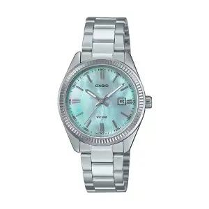 카시오 LTP-1302DS-2A 자개 여성 메탈 손목 시계