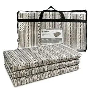 (특허제품) totobiz 국산 힐링 에스닉 피크닉매트 200x240cm 섬유코팅