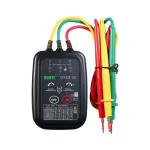 위상 테스터기 멀티미터 회전 미터 삼상 감지기 상회전 방수