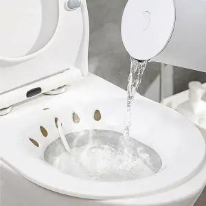 [콩심팥심]셀프비데 좌욕기 버블 접이식 좌훈기 가정용 양변기용