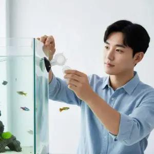 어항 자동 먹이 급여기 수족관 타이머 사료 배급기 열대어 공급기