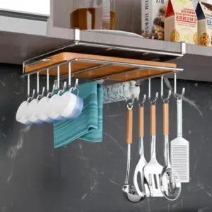 [패션] 도마 거치대 받침 스텐 싱크대 주방 후크 1단