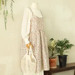 [샵앤] 국산 여성 잔꽃 플라워 플로리스트 에이프런 앞치마 ENA-WAP-0960-크림