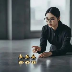 스피커 진동 방지 방진 패드 오디오 받침대 흡음 인슐레이터