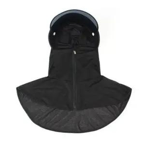 썬바이저 풀커버 햇빛가리개 얼굴 여름 모자 블랙