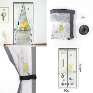 해충방지 러브레터 문 모기장 90x210 현관 문방충망