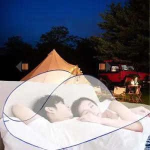 수면텐트 휴대용 모기망 가정용 미니 접이식 모기장