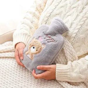 보온 RD29PB52 털커버 탈부착 물주머니 냉온겸용 찜질팩 핫팩