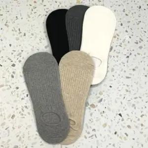 [패션] JPAR 남성용 골지 발목 덧신 양말 5종세트