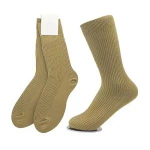 [패션] 여성용 가는골지 장목양말 올리브 5켤레 긴양말 교복