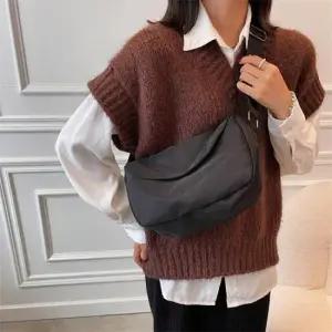 [패션] 베이직 미니 크로스백 심플 데일리백 학생 메신저백