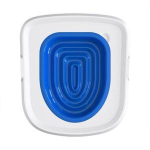 고양이 변기 트레이너 배변용품 오픈형 용품 애완동물 회색 변기커버 지지대 시트 배변훈련