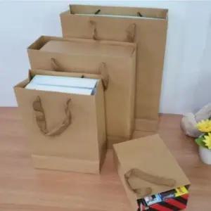 1개 30x40 세로 크라프트 무지 튼튼한 선물 포장 종이 가방 쇼핑백