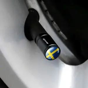 밸브캡 4개세트 자동차 휠 타이어 뚜껑 에어 마개