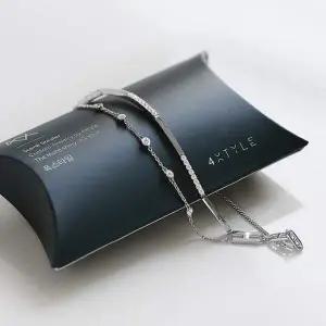 허쉬 더블 체인 팔찌