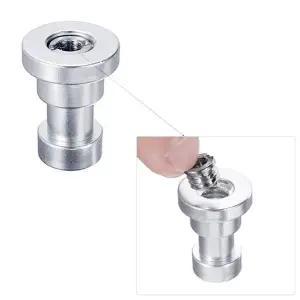 카메라 DSLR 다용도 1/4 3/8 스피곳 나사 홀 어댑터 삼각대 헤드