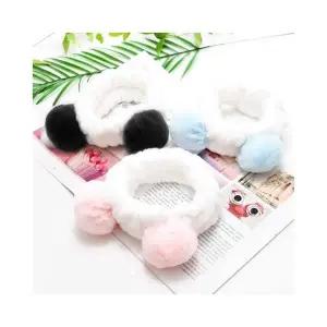 팬더 귀 헤어밴드