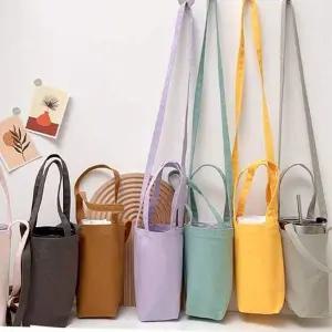 남녀노소 캔버스가방 7컬러 미니 텀블러백 드링크백