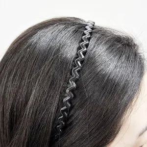 TBZ 웨이브 블랙 머리띠 1개